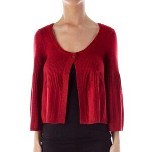 Nine West Red Women's Cardigan